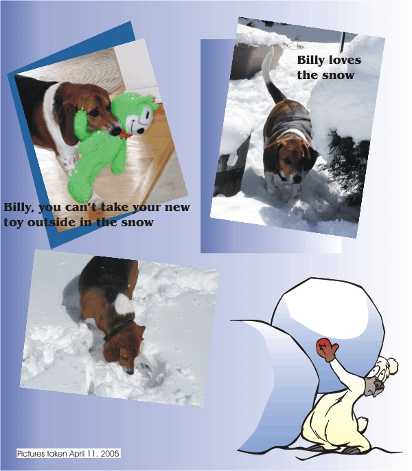 Billy, you can't take your toy outside